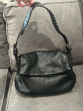 Aimee Kestenberg Hobo Pebbled Black Leather